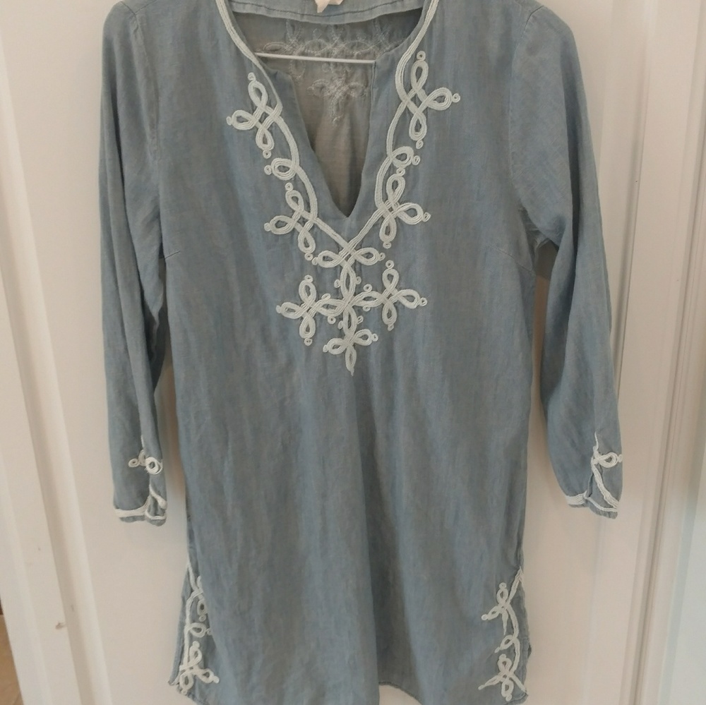 Lightweight denim dress